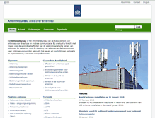 Tablet Screenshot of antennebureau.nl